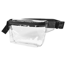Port Authority BG930 Hip Pack - Clear/Black