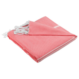 Port Authority BP90 Cali Throw - Hibiscus/White