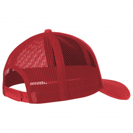 Port Authority C112 Snapback Trucker Cap - True Red