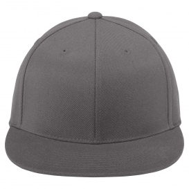 Port Authority C808 Flexfit Flat Bill Cap - Grey