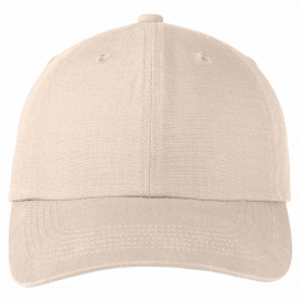 Port Authority C940 Ripstop Cap - Stone