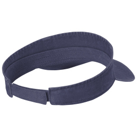 Port Authority C944 Beach Wash Visor - Denim Blue