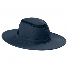 Port Authority C947 Outdoor Ventilated Wide Brim Hat - Dress Blue Navy