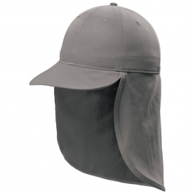 Port Authority C949 Outdoor UV Sun Shade Cap - Sterling Grey