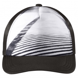Port Authority C950 Photo Real Snapback Trucker Cap - City Street