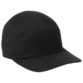 Port Authority C970 Brushed Cotton Camper Cap - Black