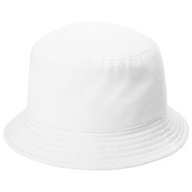 Port Authority C976 Twill Short Brim Bucket Hat - White