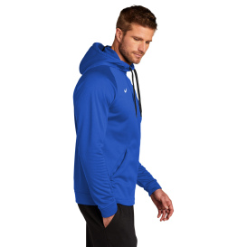 Nike CN9473 Therma-FIT Pullover Fleece Hoodie - Team Royal