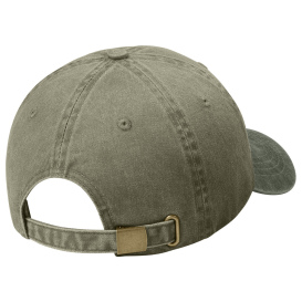 Port Authority CP83 Two-Tone Pigment-Dyed Cap - Khaki/Hunter