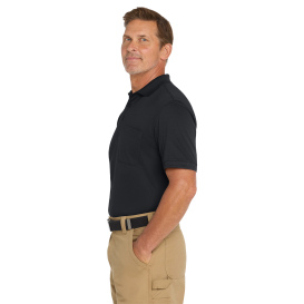CornerStone CS4020P Industrial Snag-Proof Pique Pocket Polo - Navy Blue