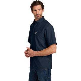 Carhartt CT107107 Sun Defender Short Sleeve Shirt - Navy