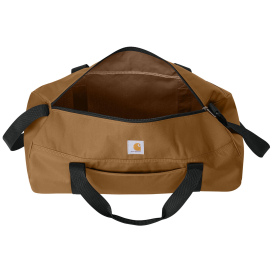 Carhartt CTB0000564 Canvas Packable Duffel with Pouch - Carhartt Brown