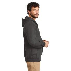 Carhartt K122 Midweight Hooded Zip-Front Sweatshirt - Carbon Heather
