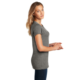 District DM104L Women\'s Perfect Weight Tee - Heathered Charcoal