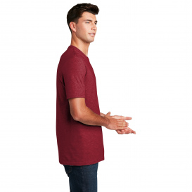 District DM108 Perfect Blend Tee - Red Fleck
