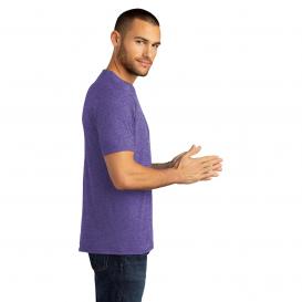 District DM130DTG Perfect Tri DTG Tee - Purple Frost