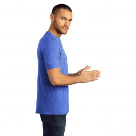 District DM130DTG Perfect Tri DTG Tee - Royal Frost