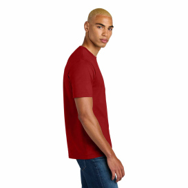 District DT106 Perfect Weight Icon Tee - Classic Red