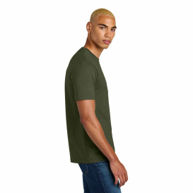 District DT106 Perfect Weight Icon Tee - Military Green