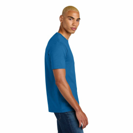 District DT106 Perfect Weight Icon Tee - Bright Blue