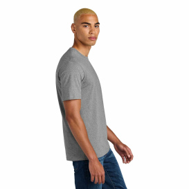 District DT106 Perfect Weight Icon Tee - Heathered Steel
