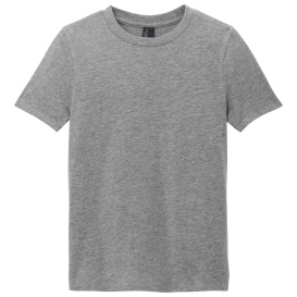 District DT108Y Youth Perfect Blend CVC Tee - Grey Frost