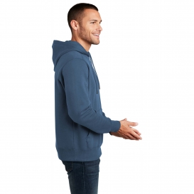 District DT1101 Perfect Weight Fleece Hoodie - Maritime Blue