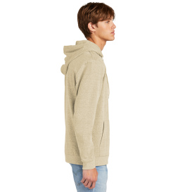 District DT1300 Perfect Tri Fleece Pullover Hoodie - Desert Tan Heather