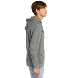 District DT1300 Perfect Tri Fleece Pullover Hoodie - Heathered Charcoal