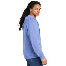 District DT1302 Perfect Tri Fleece Full-Zip Hoodie - Royal Frost