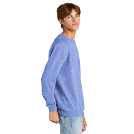District DT1304 Perfect Tri Fleece Crewneck Sweatshirt - Royal Frost