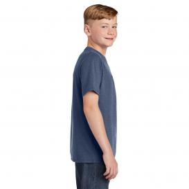District DT130Y Youth Perfect Tri Tee - Navy Frost