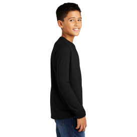 District DT132Y Youth Perfect Tri Long Sleeve Tee - Black