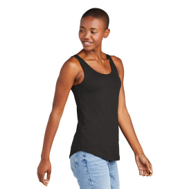District DT151 Women\'s Perfect Tri Relaxed Tank - Black