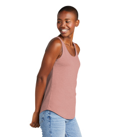 District DT151 Women\'s Perfect Tri Relaxed Tank - Blush Frost