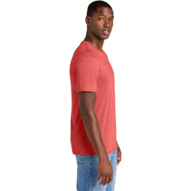 District DT184 Perfect Weight CVC Tee - Geranium Heather