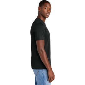 District DT184 Perfect Weight CVC Tee - Jet Black