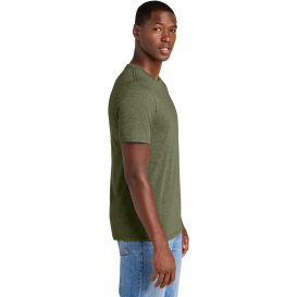 District DT184 Perfect Weight CVC Tee - Military Green Heather