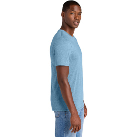 District DT184 Perfect Weight CVC Tee - Tundra Blue Heather