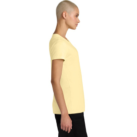 District DT188 Ladies Perfect Weight CVC Tee - Soft Yellow