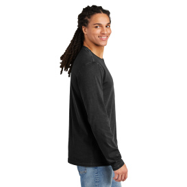District DT2103 Wash Long Sleeve Tee - Black