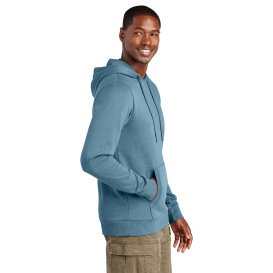 District DT2200 Wash Fleece Hoodie - Dusk Blue
