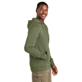 District DT2200 Wash Fleece Hoodie - Olive Drab Green