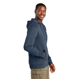 District DT2200 Wash Fleece Hoodie - True Navy