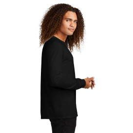 District DT572 Featherweight French Terry Long Sleeve Crewneck - Black