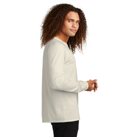 District DT572 Featherweight French Terry Long Sleeve Crewneck - Gardenia