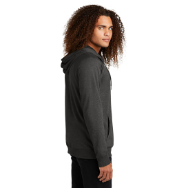 District DT573 Featherweight French Terry Full-Zip Hoodie - Washed Coal