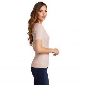 District DT6020 Women\'s V.I.T. Rib Scoop Neck Tee - Smokey Iris