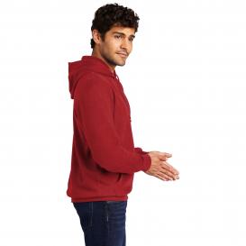 District DT6100 V.I.T. Fleece Pullover Hoodie - Classic Red