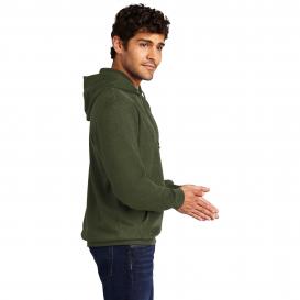 District DT6100 V.I.T. Fleece Pullover Hoodie - Olive